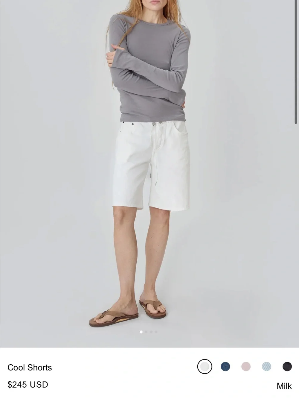 Cool Shorts - Milk Women’s Drawstring Shorts